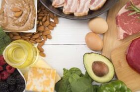 Keto dietarako produktuak